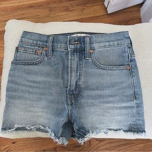 Madewell the perfect vintage denim shorts